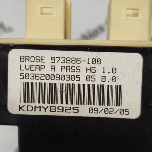 MOTOR ELEVALUNAS Peugeot 307CC 9650397680 980635-102 973886-100 503620090305