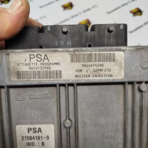 Centralita del motor Peugeot Citroen 9650132980 9644674580