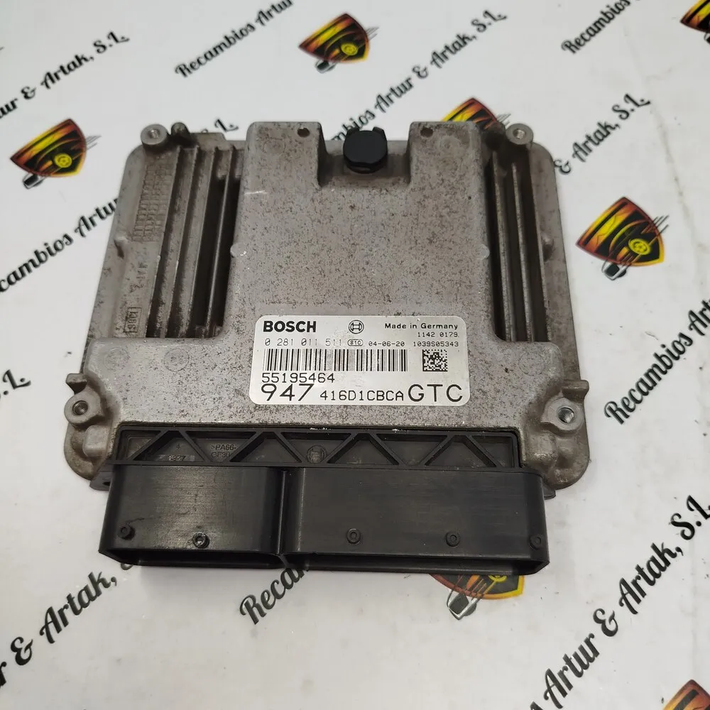 Centralita del motor FIAT ALFA ROMEO 0281011511 55195464 GTC