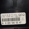Cuadro de instrumentos Mercedes S-Klasse W220 A2205405547 0263605355 Q02