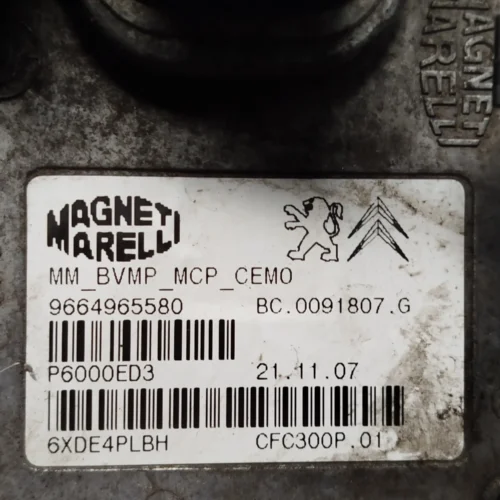 Centralita Cambio Automatico Citroen 4 Grand Picasso 9664965580 BC0091807G