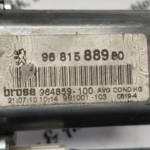 MOTOR ELEVALUNAS izquierdo Peugeot 307 CC 307CC 9681588980 964859-100 981001-103