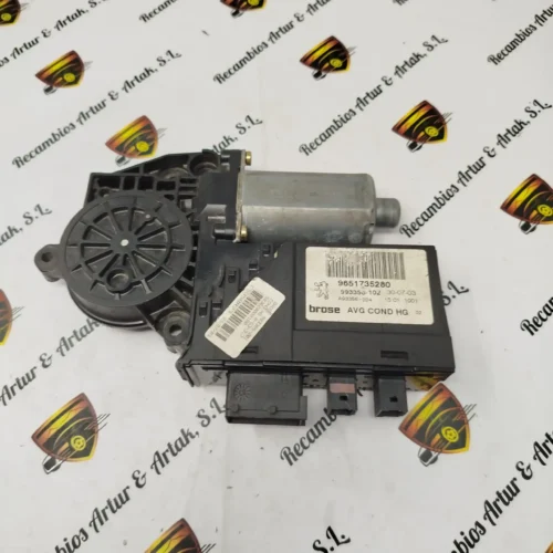 MOTOR ELEVALUNAS izquierdo Peugeot 307 CC 307CC 9651735280 993356-102 MOTOR ELEVALUNAS izquierdo Peugeot 307 CC 307CC 9651735280 993356-102