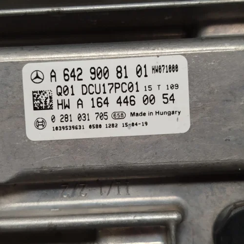 Unidad de control Mercedes ML W164 GL X164 0281031705 A6429008101 A1644460054