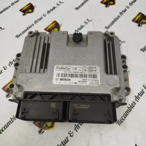 Centralita del motor FORD TRANSIT COURIER 0261S11318 ET7112A650MA E1BA12B684AA