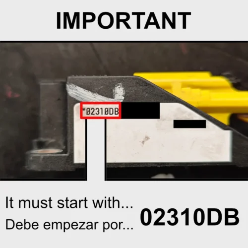 SENSOR 6Q0909606 CODE - 02310DB Sensor VW SEAT Passat 6Q0909606 600909606 6O0909606 5WK42895 - CODE 02310DB