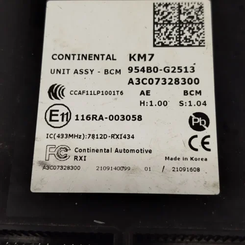 IMG_20260226_175514_20_11zon Unidad de control HYUNDAI IONIQ 954B0-G2513 954B0G2513 A3C07328300