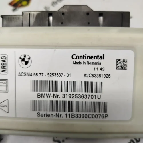 Unidad de control BMW 6577925363701 65.77-9253637-01