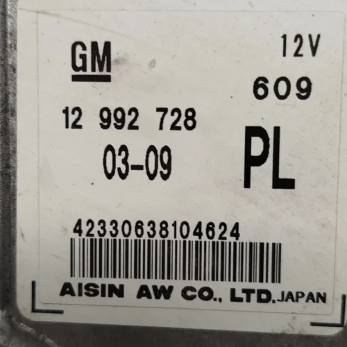 Transmisión controlador OPEL 12992728 PL 12992728PL