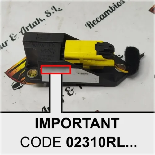 Sensor VW SEAT 6Q0909606 600909606 6O0909606 5WK42895 - CODE 02310RL