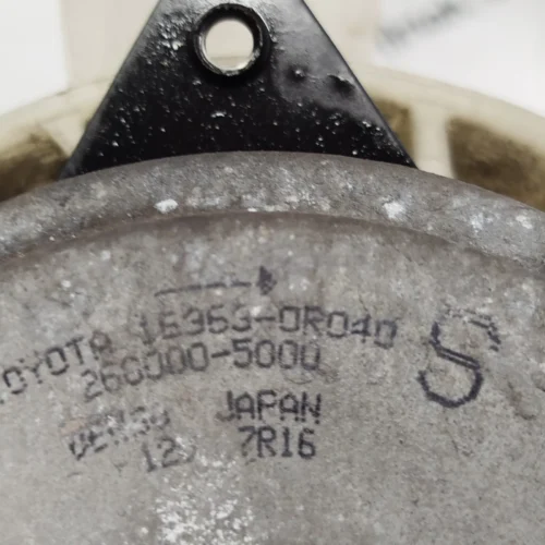 Ventilador motor TOYOTA AVENSIS 163630R040 16363-0R040 260000-5000