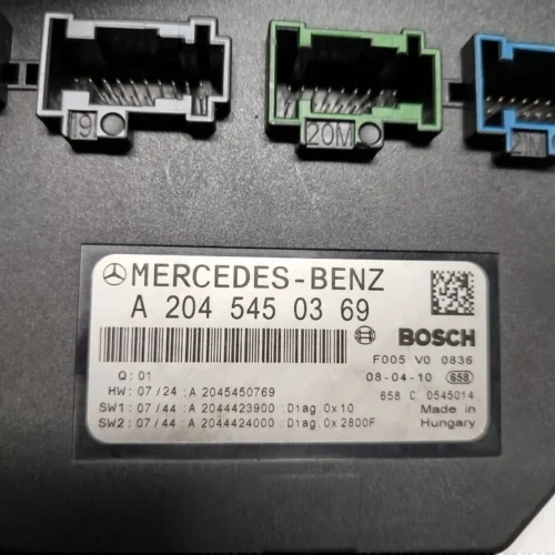 Caja de fusibles SAM Mercedes C W204 A2045450369 A2045450769 A2044423900 A2044424000 F005V00836