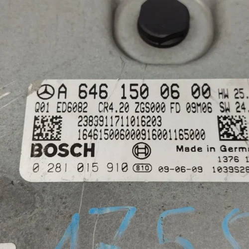 Centralita del motor Mercedes Sprinter 0281015910 A6461500600 Q01 ED6082