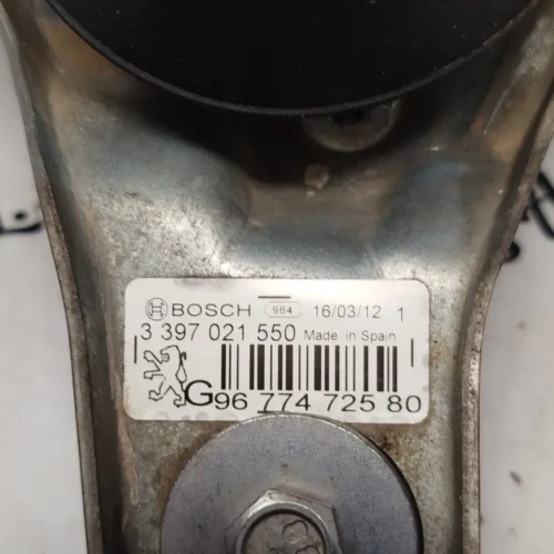 Motor del limpiaparabrisas Izquierdo PEUGEOT 9677472580 3397021550 1397220614