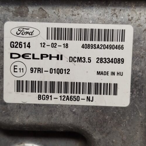 Centralita del motor Ford Galaxy S-MAX 2012 BG9112A650NJ BG91-12A650-NJ G2614