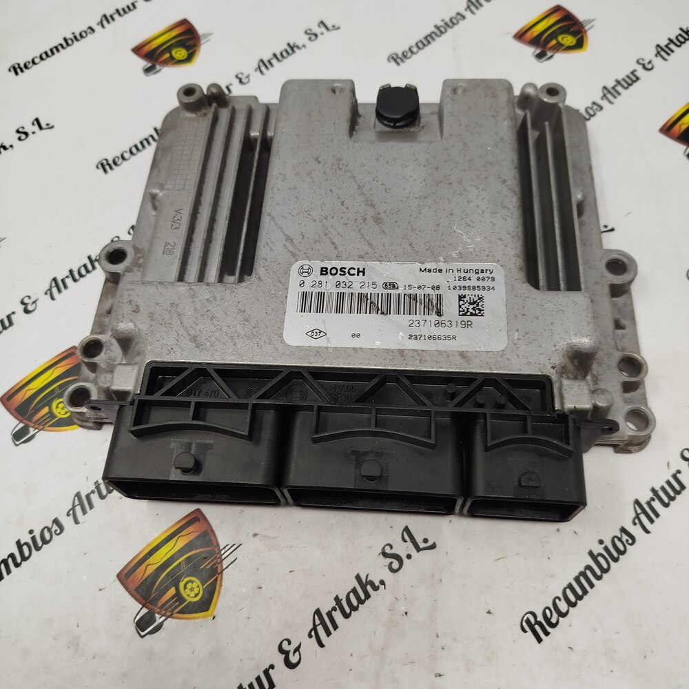 Centralita del motor RENAULT CAPTUR 0281032215 237106319R 237106635R
