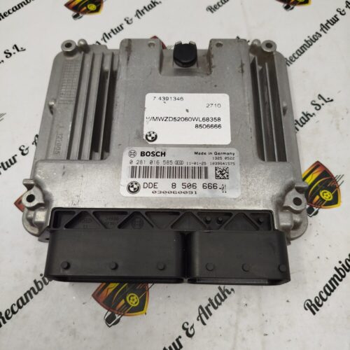 Centralita del motor MINI R56 R55 R57 0281016585 8506666-01 850666601