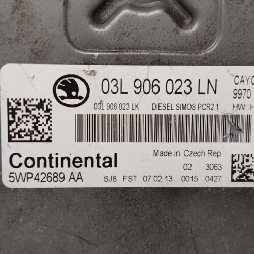 IMG_20260604_121724 Centralita del motor SKODA RAPID 03L906023LN 03L 906 023 LN 5WP42689AA