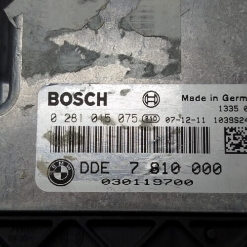 Centralita del motor BMW 3 0281015075 DDE7910000 7910000