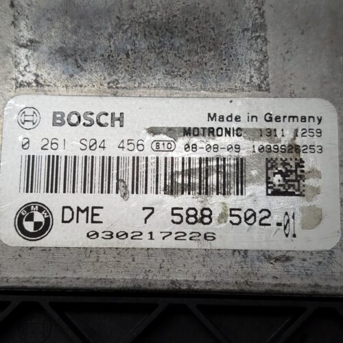 Centralita del motor Mini Cooper 0261S04456 DME7588502-01 7588502-01