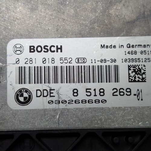 Centralita del motor BMW 3 E90 0281018552 DDE8518269-01 8518269-01 851826901