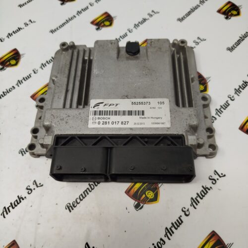 Centralita del motor Fiat 500 0281017827 55255373