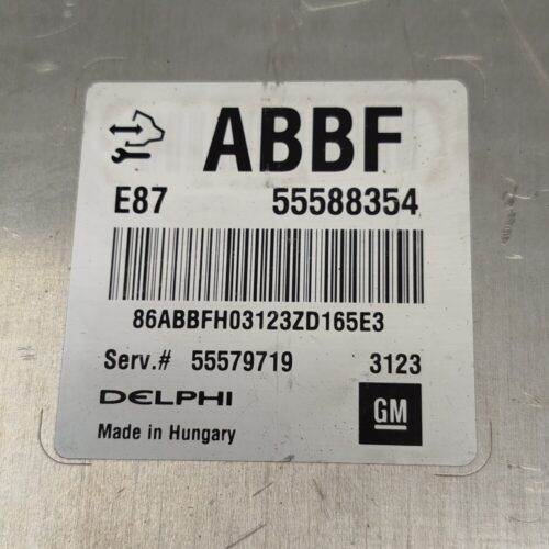 Centralita del motor OPEL ASTRA J 55588354 ABBF 55579719