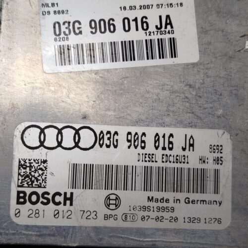 IMG_20260604_133719 Centralita del motor AUDI A4 0281012723 03G906016JA