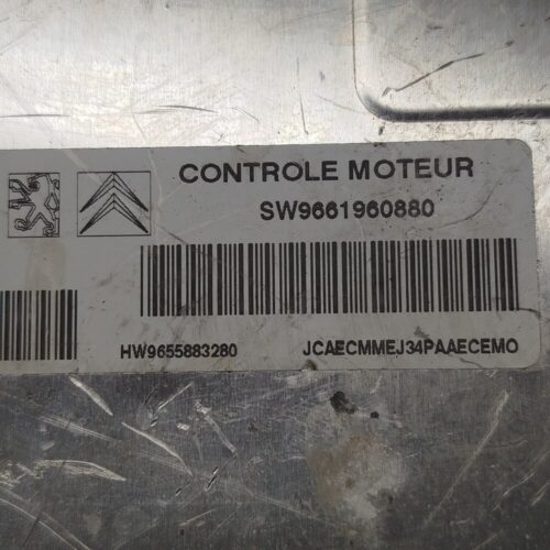 Centralita del motor CITROËN Peugeot 9661960880 9655883280