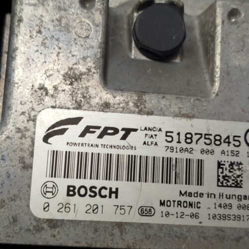 Centralita del motor Fiat Bravo 51875845 0261201757 51875845G