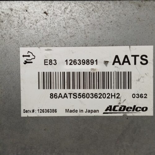 IMG_20260605_103527 Centralita del motor OPEL INSIGNIA 12639891 12636386 AATS