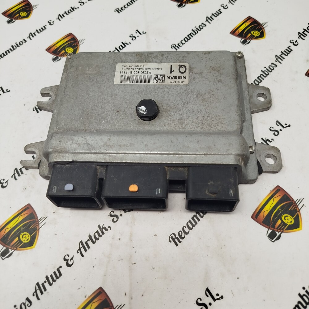 Centralita del motor Nissan Qashqai MEC93620 MEC93-620 B1 MEC93-620B1 Q1