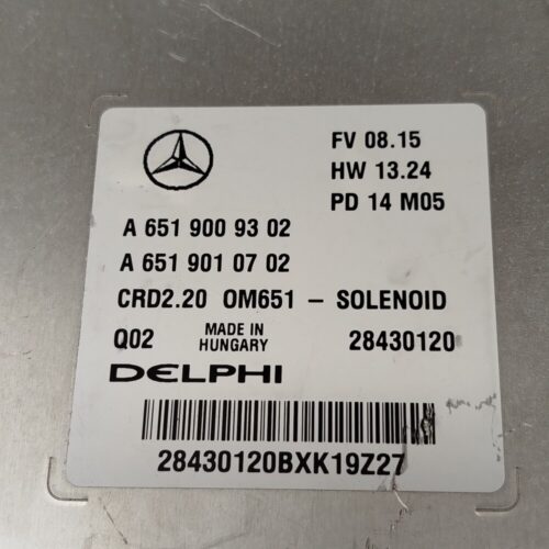 IMG_20260609_192059 Centralita del motor MERCEDES-BENZ VITO VIANO A6519009302 A6519010702