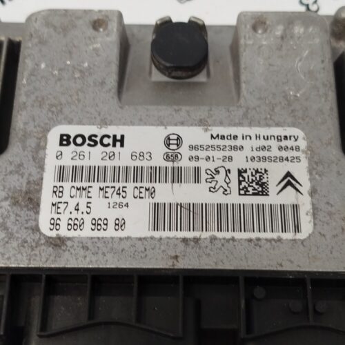 Centralita del motor Peugeot Citroen 0261201683 9666096980 ME7.4.5