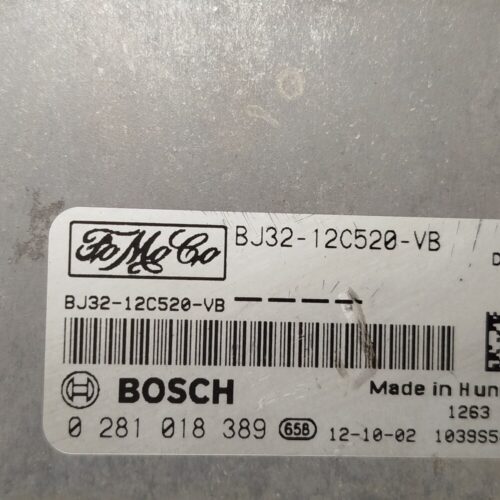 Centralita del motor LAND ROVER EVOQUE 0281018389 BJ32-12C520-VB BJ3212C520VB