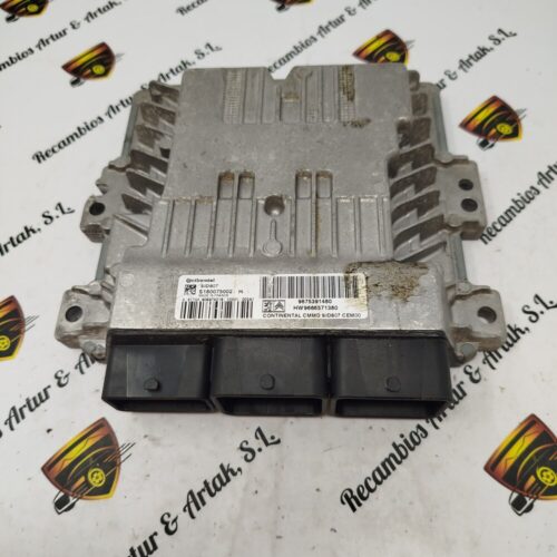 Centralita del motor CITROËN PEUGEOT S180075002H 9675391480 9666571380