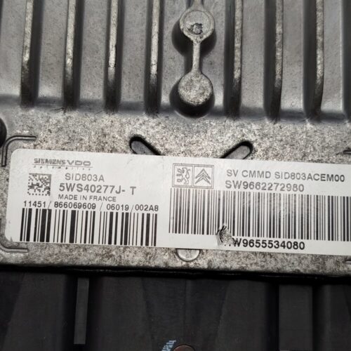 IMG_20260611_173106 Centralita del motor CITROEN PEUGEOT 5WS40277JT 9662272980 9655534080 SID803A 5WS40277J-T