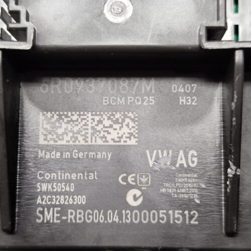 Unidad de control confort VW POLO 6R0937087M 5WK50540 BCMPQ25