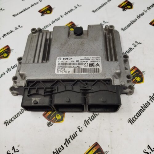 Centralita del motor PEUGEOT CITROEN 0281017920 9677529580 EDC17C10