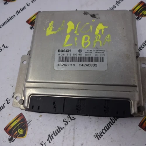 Centralita del motor LANCIA 0281010002 46782819 C424C839