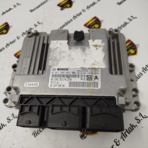 Centralita del motor Peugeot 3008 0261S05863 9666938880 MEV17.4