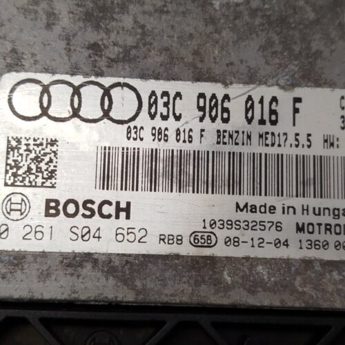 IMG_20260702_131032 Centralita del motor AUDI A3 0261S04652 03C906016F
