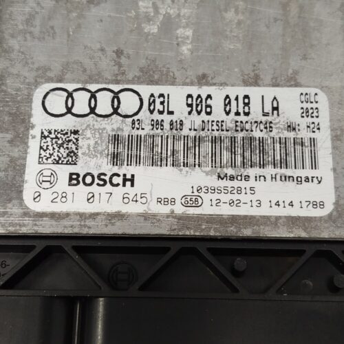 IMG_20260703_124008 Centralita del motor AUDI A6 0281017645 03L906018LA