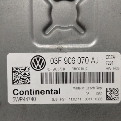 IMG_20260703_124219 Centralita del motor Volkswagen Golf 03F906070AJ 03F906070B 5WP44740
