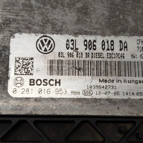 Centralita del motor SKODA OCTAVIA 0281016953 03L906018DA