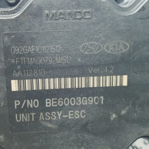 ABS KIA Rio 589201W500 58920-1W500 BH6013G900 BE6003G901