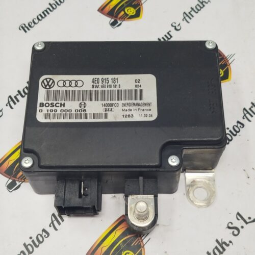 Unidad de control de la batería Audi A6 4F0915181 4F0910181B 0199000006