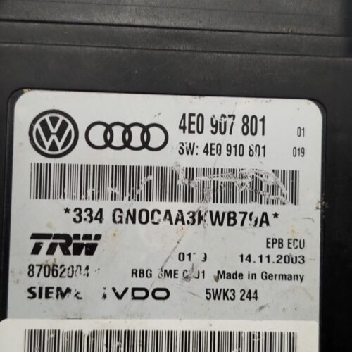 IMG_20260711_104940 Unidad de control Audi A6 4E0907801 4E0910801 5WK3244
