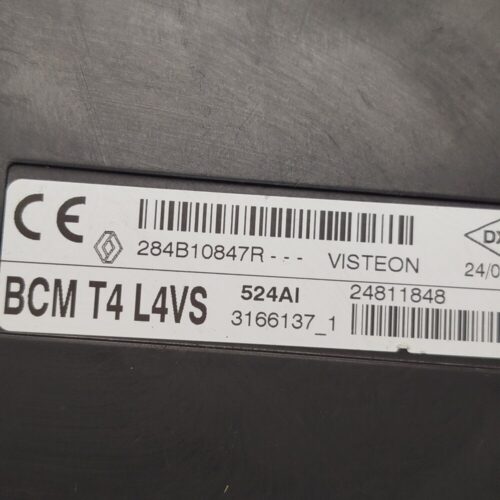 Caja de fusibles BCM RENAULT TRAFIC OPEL VIVARO 284B10847R BCM T4 L4VS