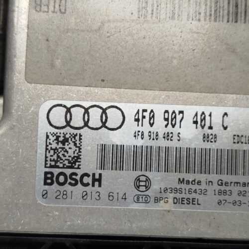 Centralita del motor AUDI A6 4F0907401C 0281013614 4F0910402S